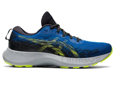 Tenis Para Correr Asics Gel-nimbus Lite 3 Hombre Azules Verdes | MX4504-382