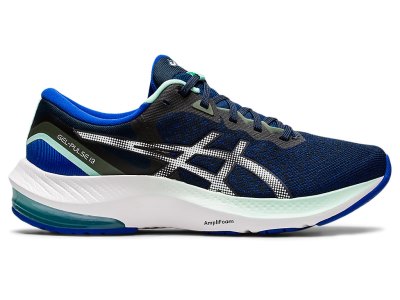 Tenis Para Correr Asics Gel-pulse 13 Mujer Azules Blancos | MX5071-730