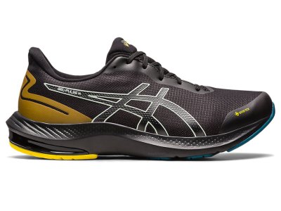 Tenis Para Correr Asics Gel-pulse 14 GTX Hombre Negros Verdes | MX7843-145