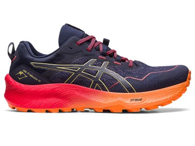 Tenis Para Correr Asics Gel-trabuco 11 Hombre Azules Azules Verde Oliva | MX8081-611