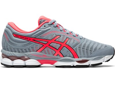 Tenis Para Correr Asics Gel-ziruss 3 Mujer Grises Rosas | MX1037-783