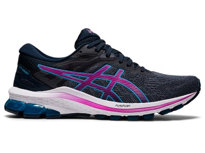 Tenis Para Correr Asics Gt-1000 10 Mujer Azules Morados | MX6543-542