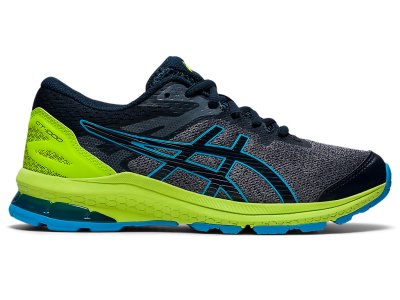 Tenis Para Correr Asics Gt-1000 10 Niños Azules Turquesa Claro | MX9224-904