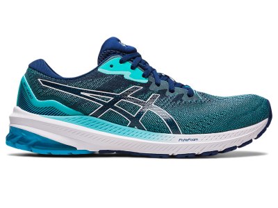 Tenis Para Correr Asics Gt-1000 11 Hombre Verde Menta Azules | MX9640-525