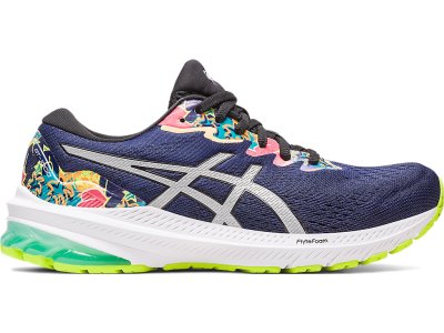 Tenis Para Correr Asics Gt-1000 11 Lite-show Mujer Verdes Claro Grises | MX2105-071