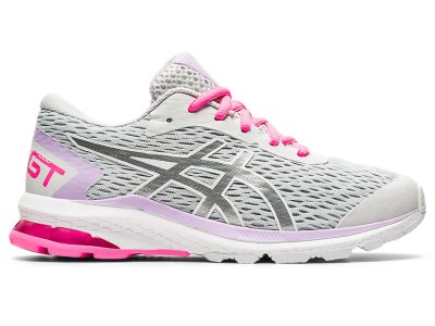 Tenis Para Correr Asics Gt-1000 9 Niños Grises Plateados | MX2289-976