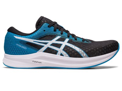 Tenis Para Correr Asics Hyper Speed 2 Hombre Negros Azules | MX2924-173