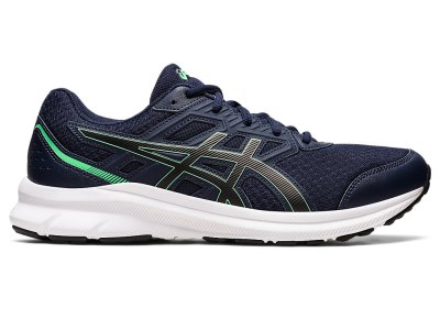 Tenis Para Correr Asics Jolt 3 Hombre Negros Turquesa | MX2606-250