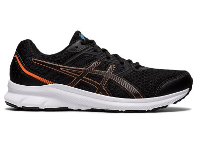 Tenis Para Correr Asics Jolt 3 Hombre Negros Azules | MX6151-478