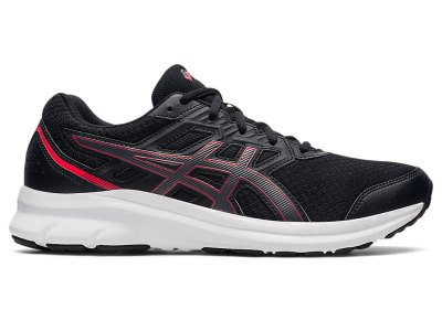 Tenis Para Correr Asics Jolt 3 Hombre Negros Rojos | MX8809-930