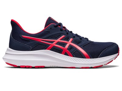 Tenis Para Correr Asics Jolt 4 Hombre Negros Rojos | MX7133-811