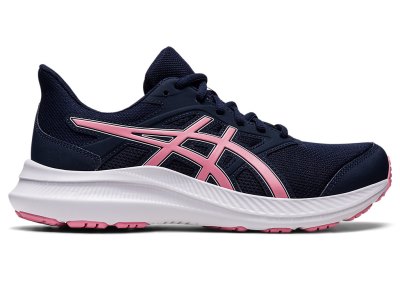 Tenis Para Correr Asics Jolt 4 Mujer Negros Rosas | MX2012-953