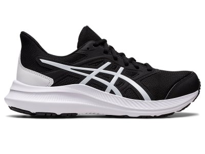 Tenis Para Correr Asics Jolt 4 Mujer Negros Blancos | MX6677-303