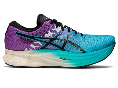 Tenis Para Correr Asics Magic Speed 2 Ekiden Mujer Turquesa Claro Negros | MX5494-976