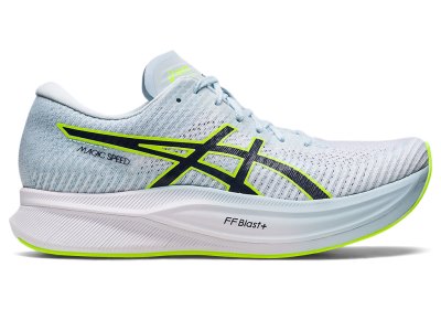 Tenis Para Correr Asics Magic Speed 2 Mujer Azules Claro Negros | MX1021-327