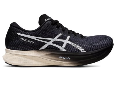 Tenis Para Correr Asics Magic Speed 2 Mujer Grises Blancos | MX8580-773