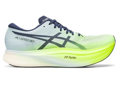 Tenis Para Correr Asics Metaspeed Sky+ Mujer Verdes Azules | MX2906-063