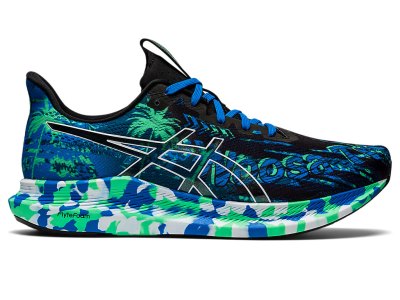 Tenis Para Correr Asics Noosa Tri 14 Hombre Negros Blancos | MX0265-074