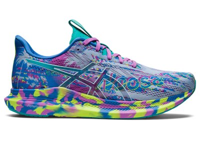 Tenis Para Correr Asics Noosa Tri 14 Mujer Azules Claro Verdes | MX1003-293