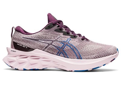 Tenis Para Correr Asics Novablast 2 LE Mujer Morados Oscuro Rosas | MX3269-181