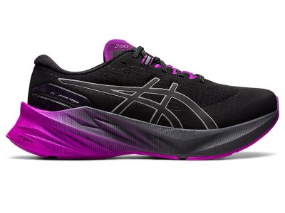 Tenis Para Correr Asics Novablast 3 Lite-show Mujer Negros Morados | MX0069-074