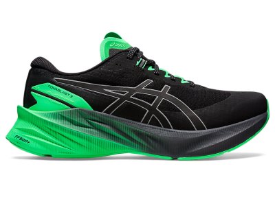 Tenis Para Correr Asics Novablast 3 Lite-show Hombre Negros Turquesa | MX9214-127