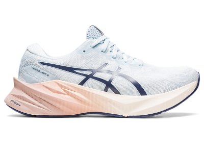 Tenis Para Correr Asics Novablast 3 Nagino Mujer Azules Claro Creme | MX6472-711
