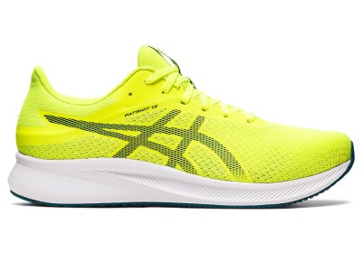 Tenis Para Correr Asics Patriot 13 Hombre Amarillos Verdes Oscuro | MX0537-907