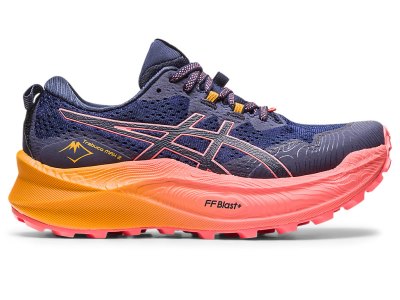 Tenis Para Correr Asics Trabuco Max 2 Mujer Negros Coral | MX4062-236