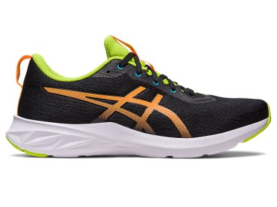 Tenis Para Correr Asics Versablast 2 Hombre Negros Naranjas | MX2587-411