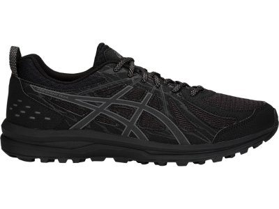 Tenis Para Trail Running Asics Frequent Trail Hombre Negros Grises Oscuro | MX0464-154