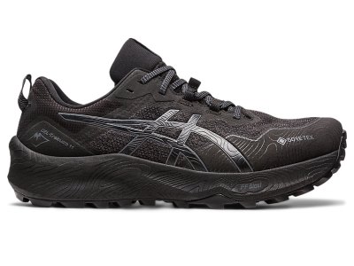 Tenis Para Trail Running Asics Gel-trabuco 11 GTX Hombre Negros Grises | MX4834-747