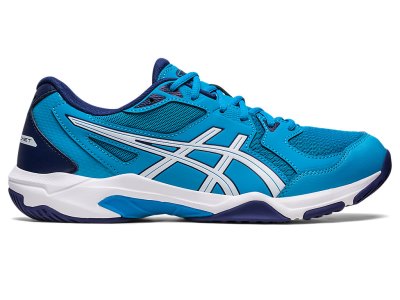 Tenis de Voleibol Asics Gel-rocket 10 (2E) Hombre Azules Blancos | MX2799-404