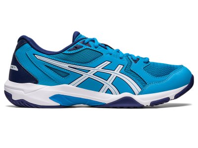 Tenis de Voleibol Asics Gel-rocket 10 Hombre Azules Blancos | MX0351-482