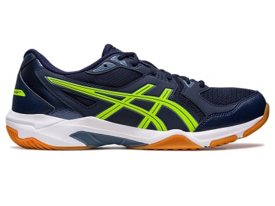 Tenis de Voleibol Asics Gel-rocket 10 Hombre Negros Verdes | MX1892-908