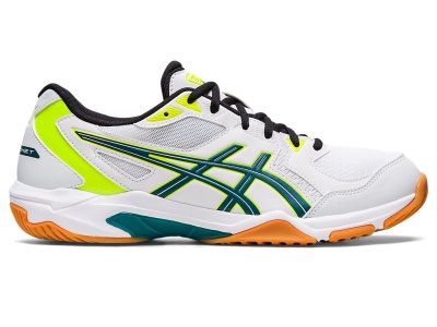 Tenis de Voleibol Asics Gel-rocket 10 Hombre Blancos Verdes Oscuro | MX2869-073