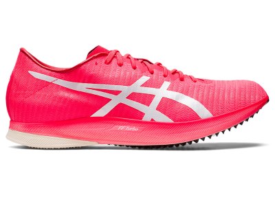 Tenis Track & Field Asics Metaspeed LD Hombre Rosas Blancos | MX7870-604