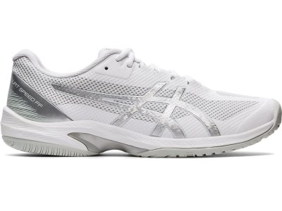 Zapatos de Tenis Asics Court Speed FF Hombre Blancos Plateados | MX9877-264