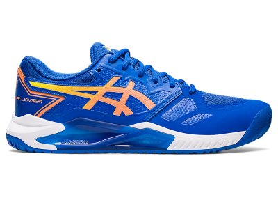 Zapatos de Tenis Asics Gel-challenger 13 Hombre Azules Naranjas | MX9647-625