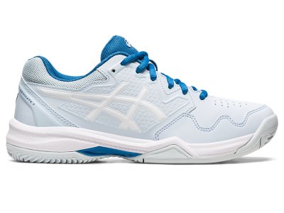 Zapatos de Tenis Asics Gel-dedicate 7 Clay Mujer Azules Claro Blancos | MX3770-417