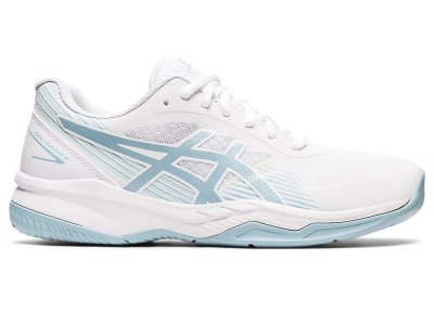 Zapatos de Tenis Asics Gel-game 8 Mujer Blancos Azules | MX2114-417