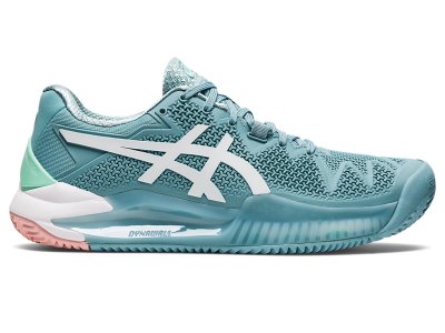 Zapatos de Tenis Asics Gel-resolution 8 Clay Mujer Azules Blancos | MX4557-752