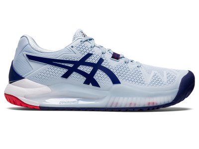 Zapatos de Tenis Asics Gel-resolution 8 Mujer Azules Claro Azules | MX9455-050