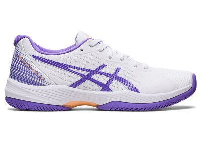 Zapatos de Tenis Asics Solution Swift FF Mujer Blancos Morados | MX3451-489